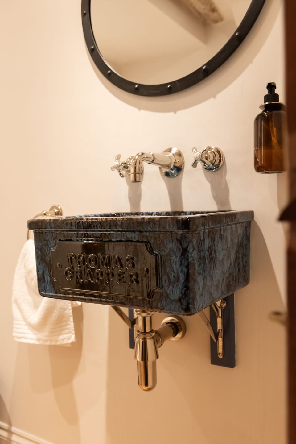 Thomas Crapper Sink (yes where the word comes from) 
