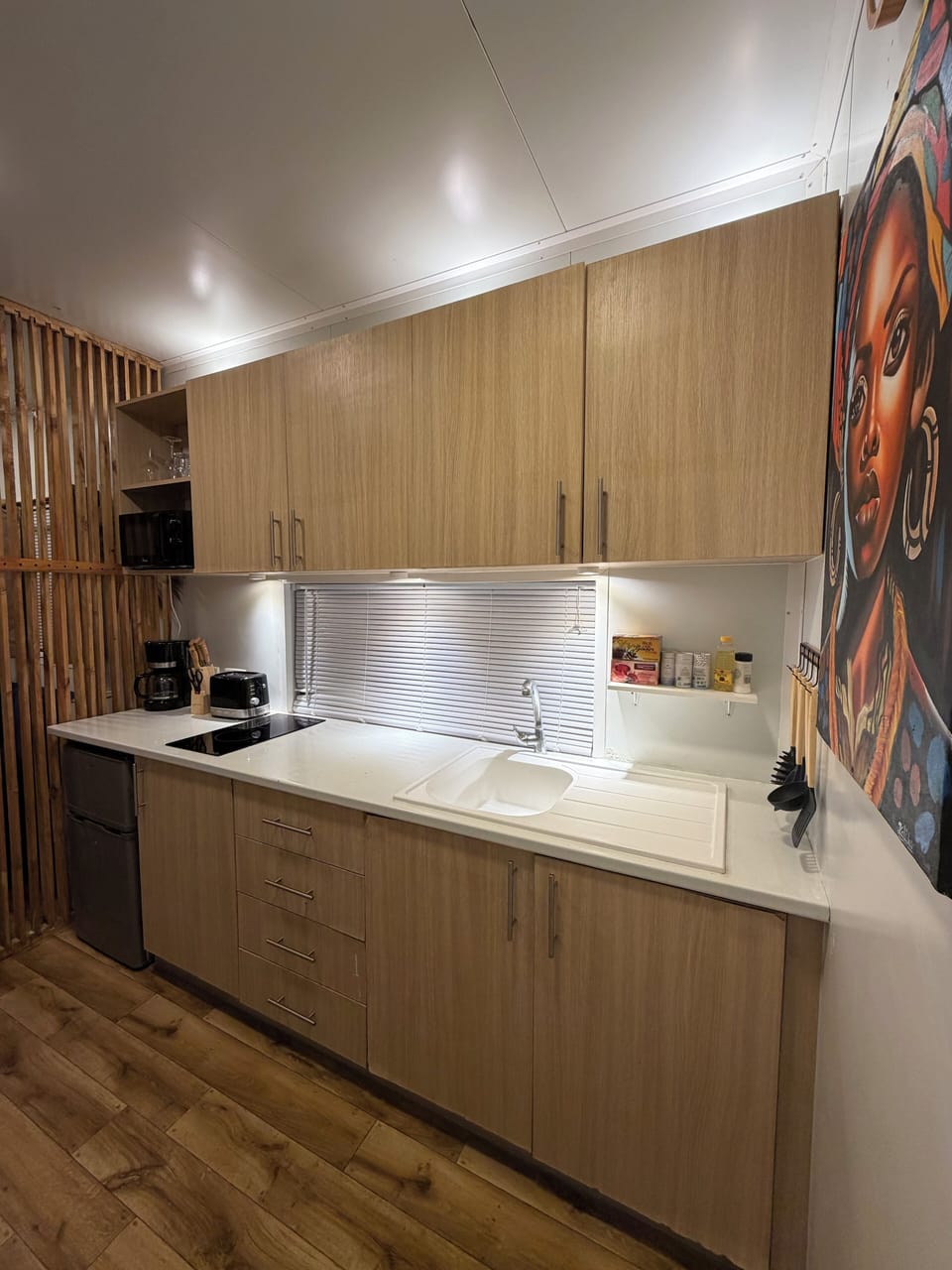 Villa | Private kitchen | Mini-fridge, microwave, stovetop, coffee/tea maker