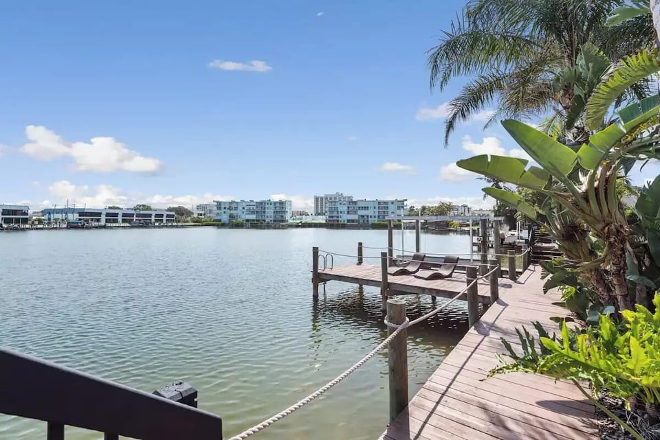 Enjoy space coast rocket launches from our spacious dock