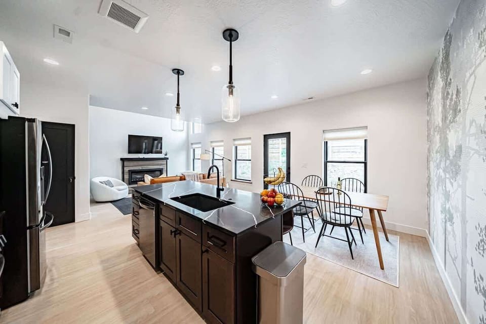 This townhome has central air conditioning!