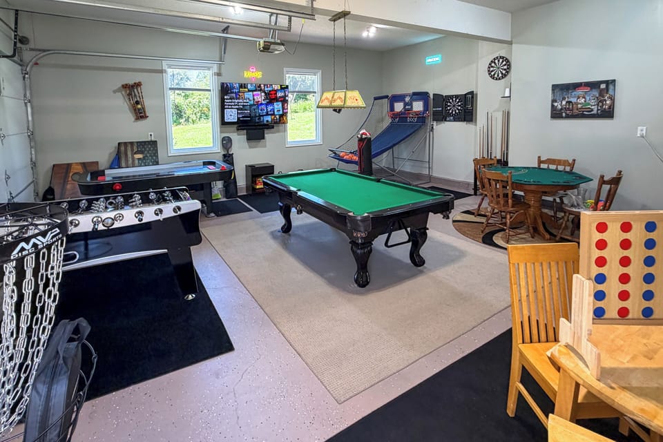 Garage Game Room
