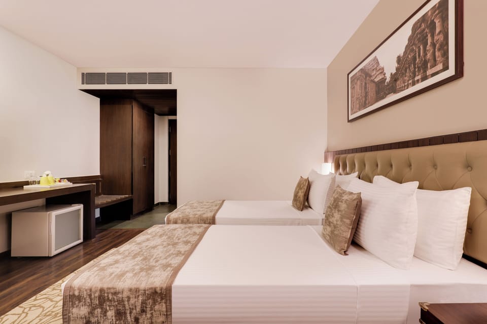 Superior Twin Room | Soundproofing, iron/ironing board, free WiFi