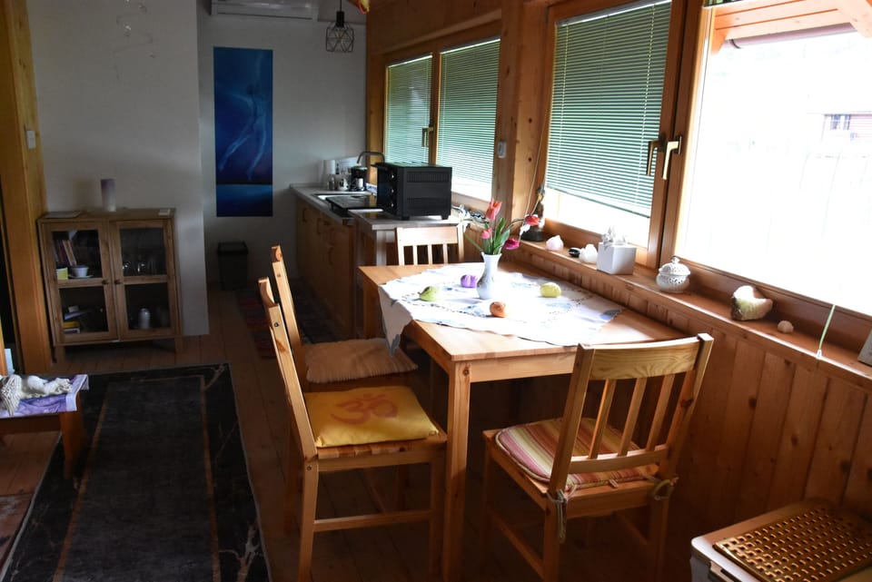 Basic Apartment | Private kitchen | Fridge, microwave, oven, stovetop