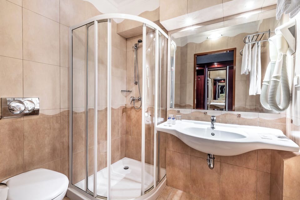 Standard Double Room | Bathroom | Hair dryer