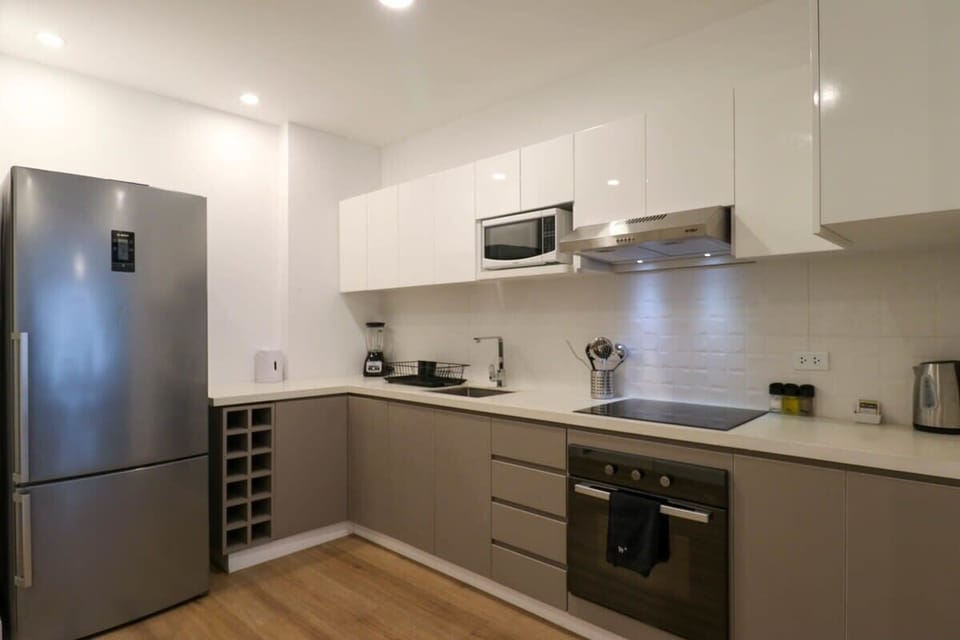 Open space kitchen