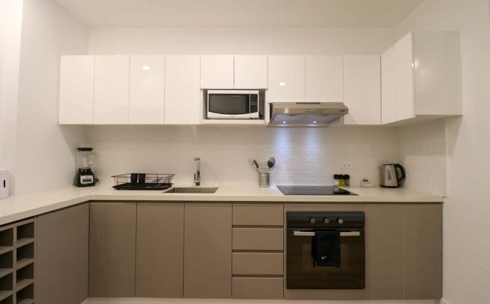 Kitchen with essentials