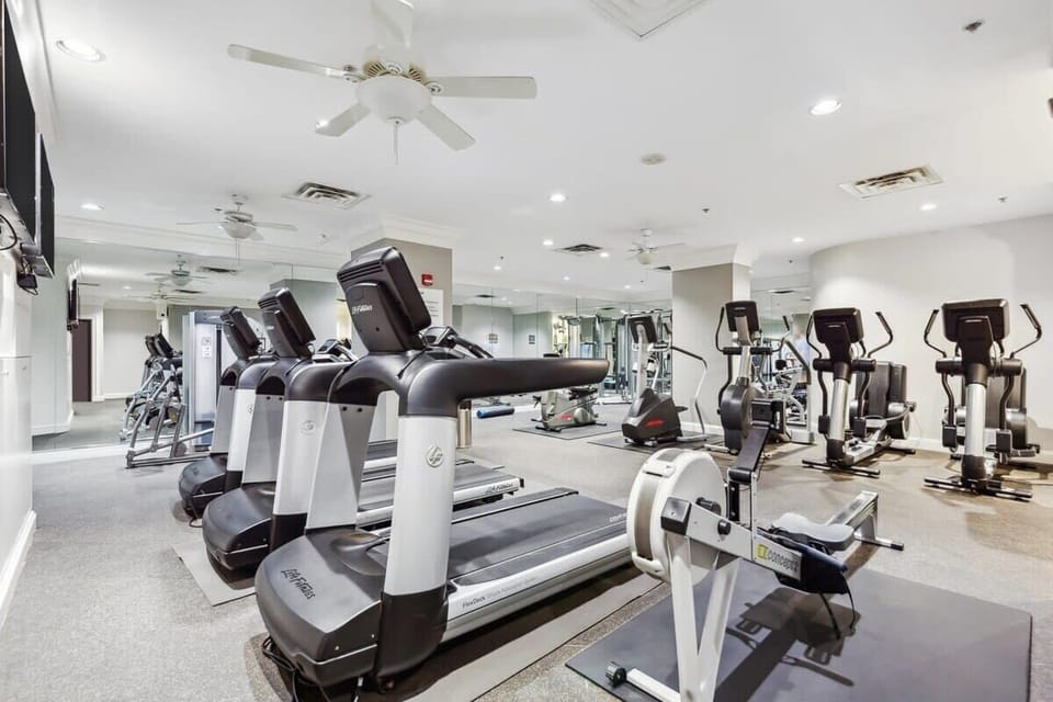 Fully equipped gym