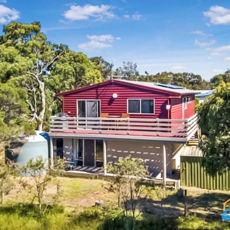 2 storey home with sliding doors on both levels