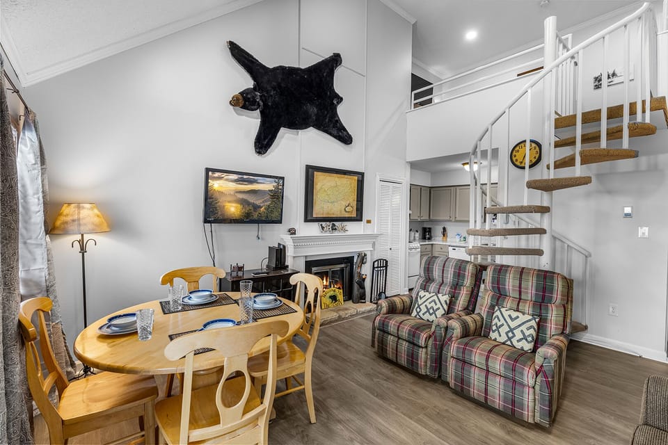 Condo Dining & Living Room