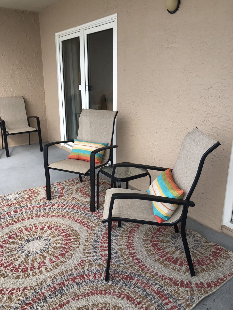 Beautiful balcony for you to enjoy the Gulf of Mexico.
