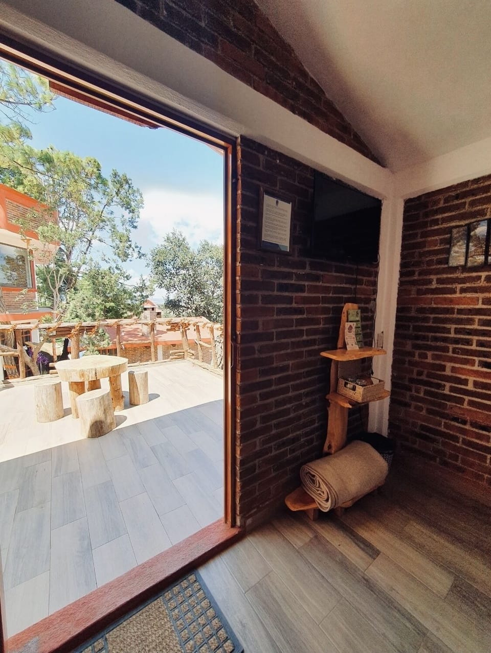 Basic Cabin, Terrace, Mountain View | 1 bedroom, down comforters, free WiFi