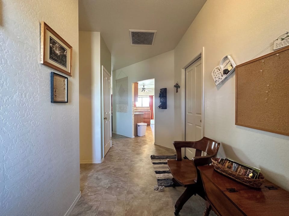 Hallway to Guest room 