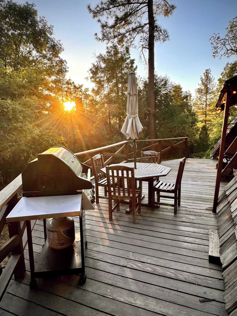 Golden Hour on the deck