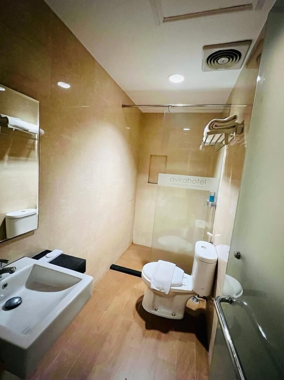 Suite | Bathroom | Shower, free toiletries, hair dryer (on request), slippers