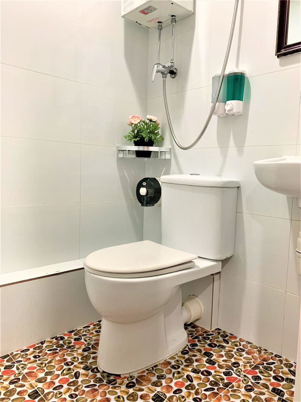 Triple Room | Bathroom | Shower, towels
