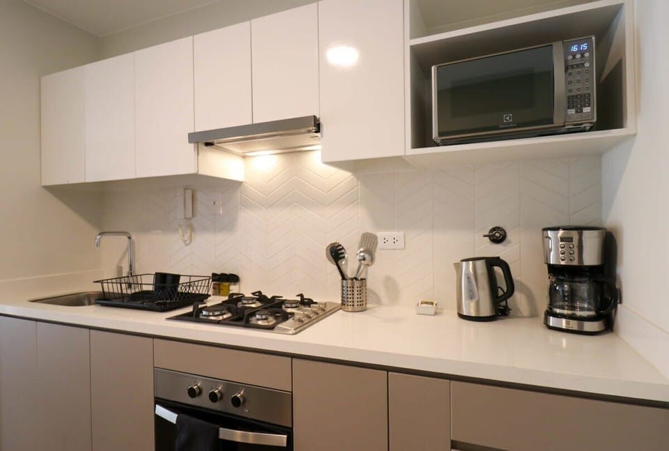 Kitchen with essentials