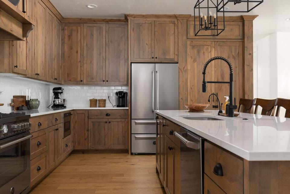 Fully Equipped Kitchen with Stainless Appliances