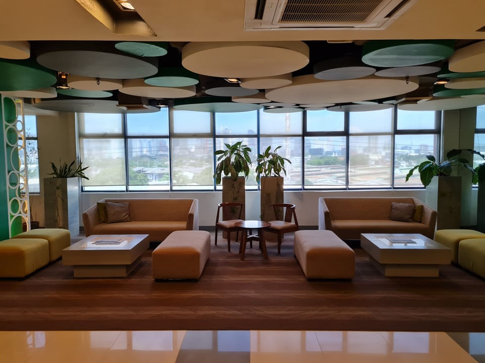 Lobby sitting area