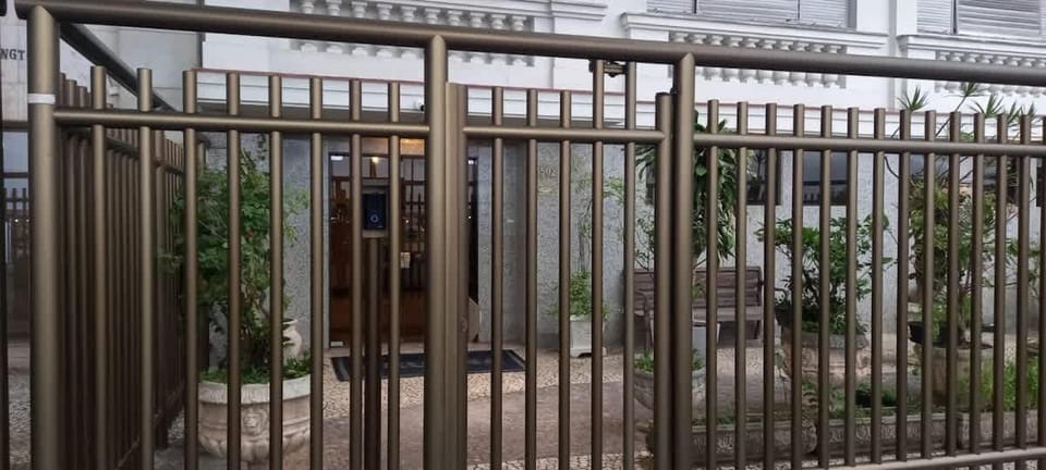 Outiside gate view