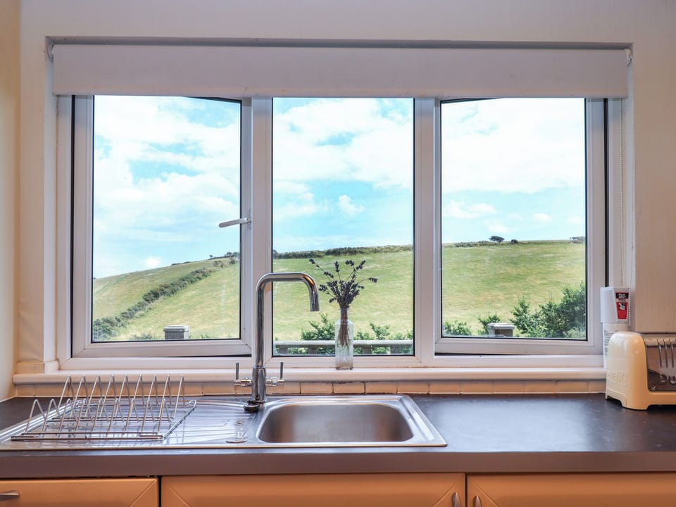 Fridge, dishwasher, electric kettle, toaster