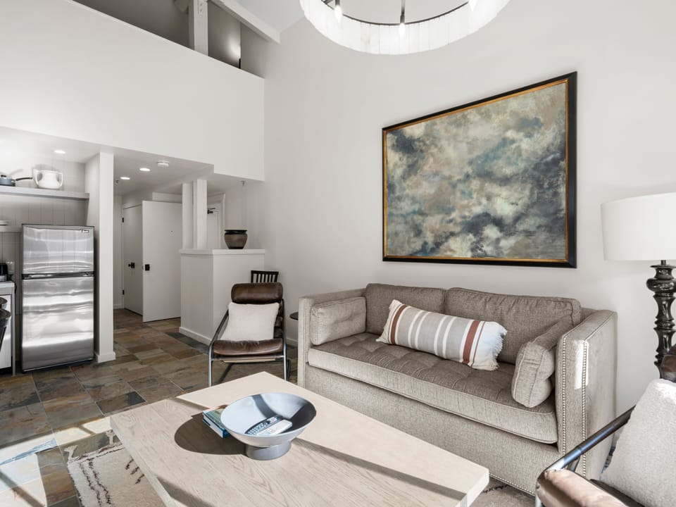Living Area with Sleeper Sofa