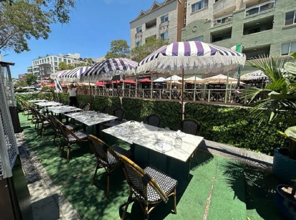 Outside Dining in Little Italy