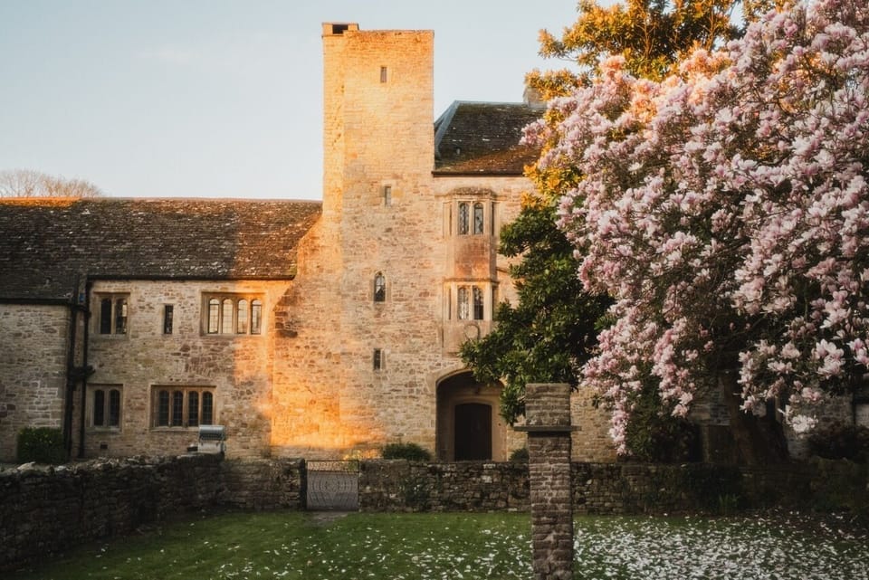 Mathern Palace - visible from The Potting Shed