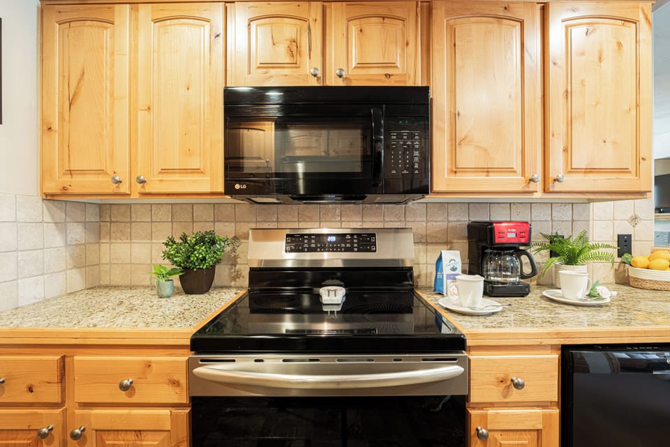 With microwave oven