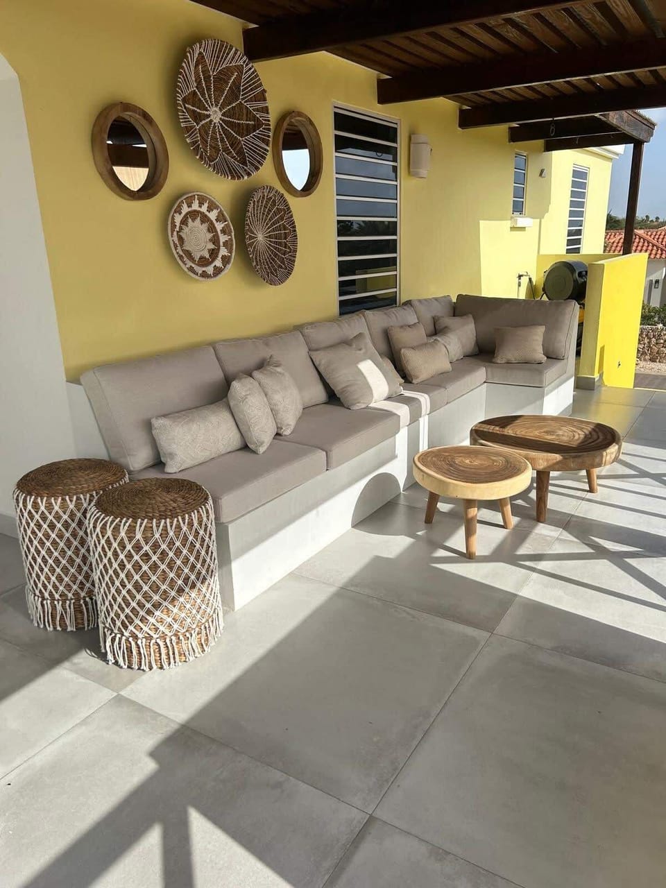 Outdoor terrace