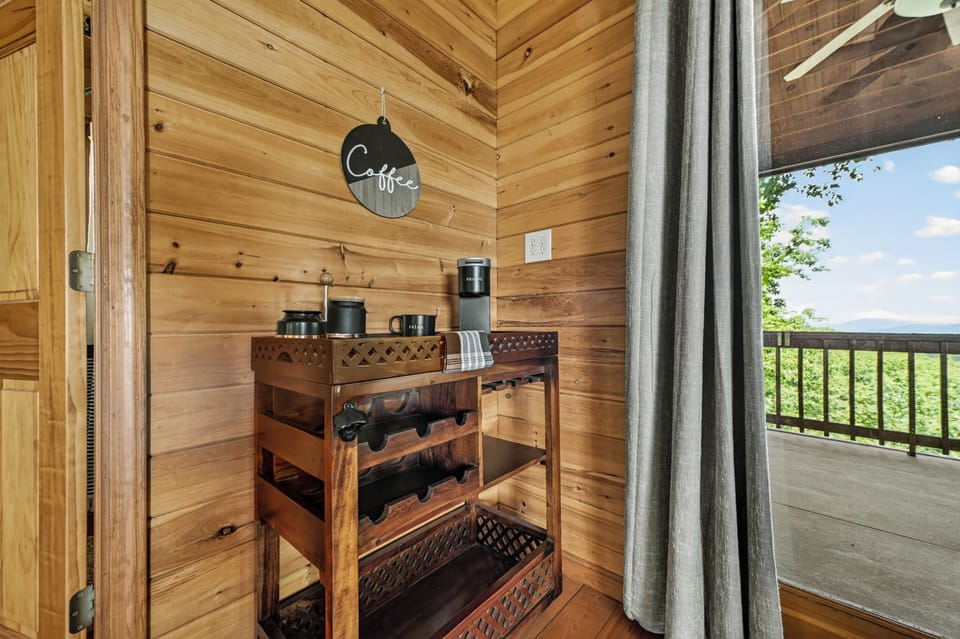 Private coffee station in your King suite