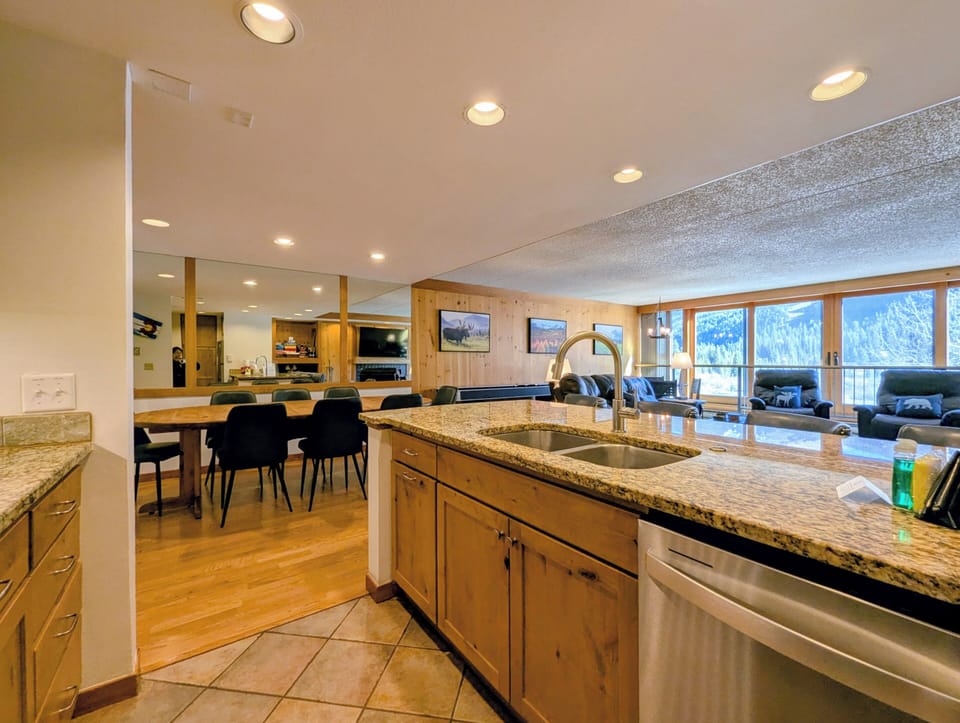 Updated, modern kitchen