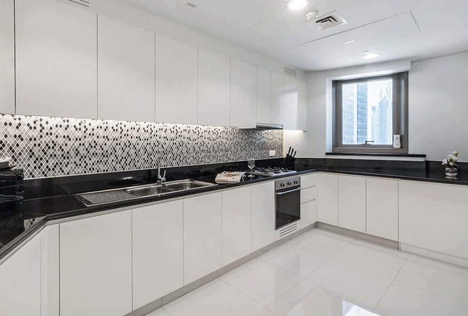 No need to eat out, this kitchen has you covered.