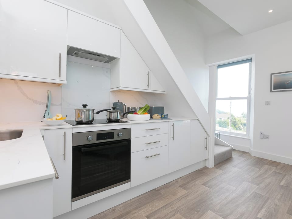 Fridge, microwave, dishwasher, electric kettle