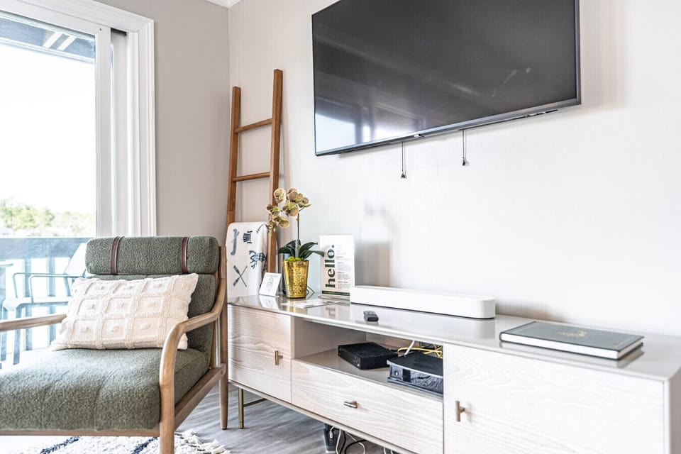 Cozy Seating with Natural Light – A perfect spot to unwind with a book or a movie.