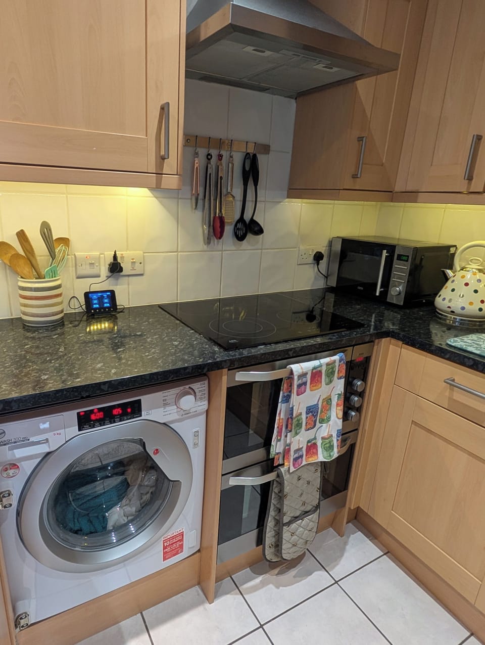 washing machine & cooker 