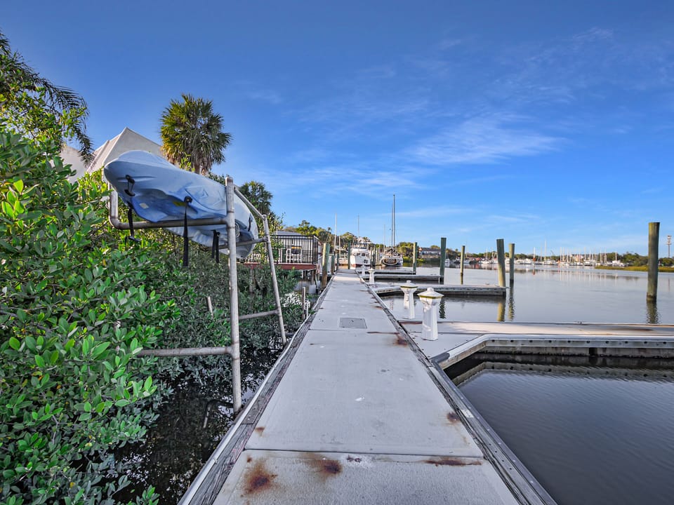 Two seater kayak provided during your stay!