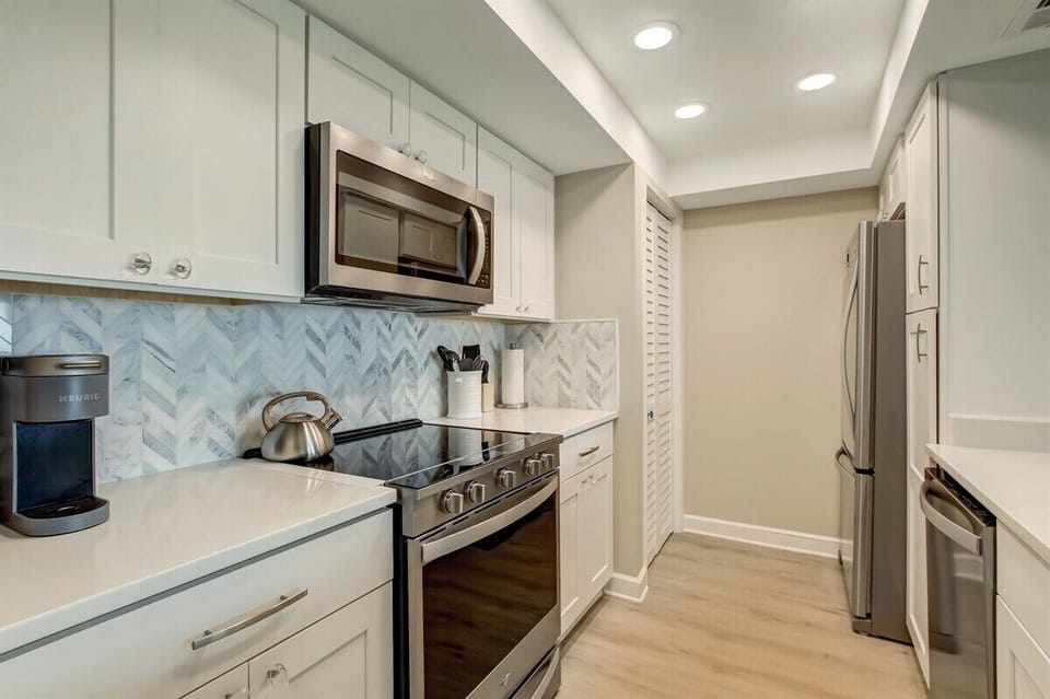 Updated Kitchen with Quartz Countertops