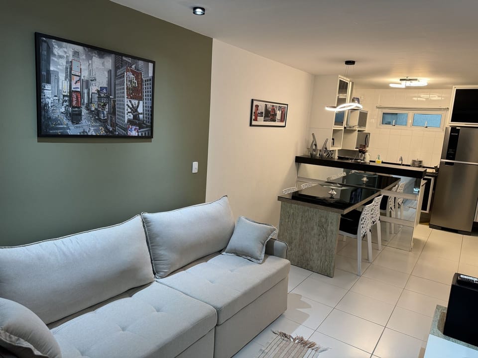 Basic Apartment | Living area | 55-inch Smart TV with digital channels, Netflix, streaming services