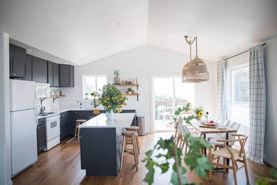 Fun and trendy design creates a vibe for you and your group! 