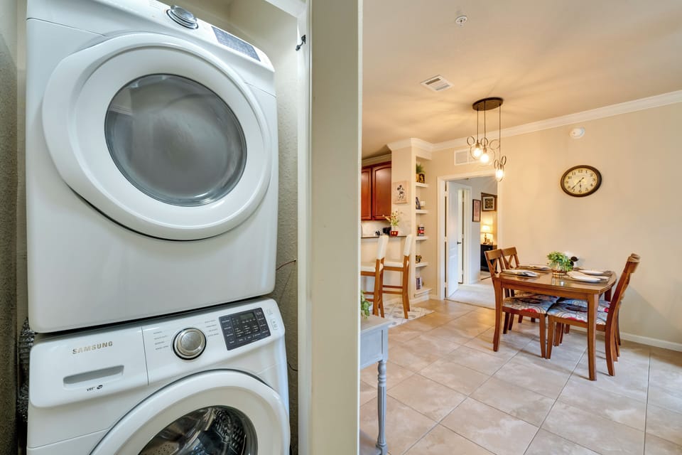 Laundry | Detergent Provided