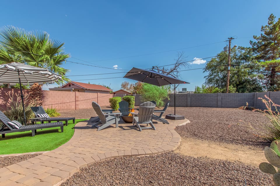 A backyard oasis designed for fun and relaxation. 