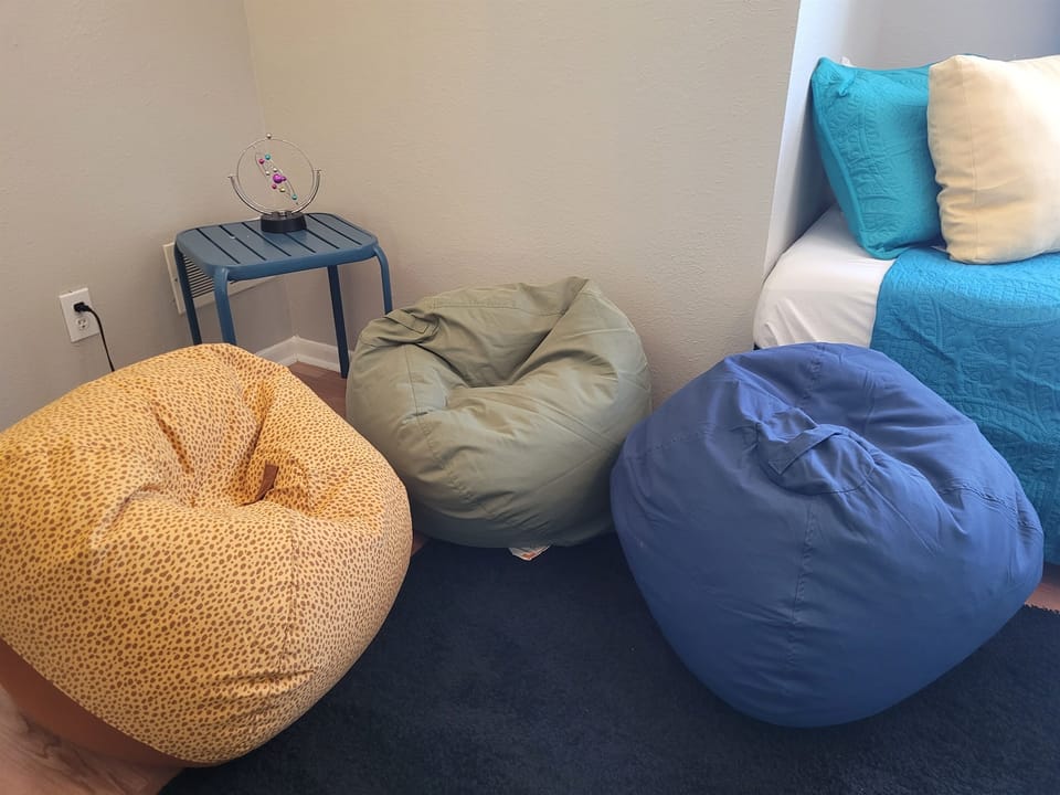 Bed Room 2 Bean Bag Chairs
