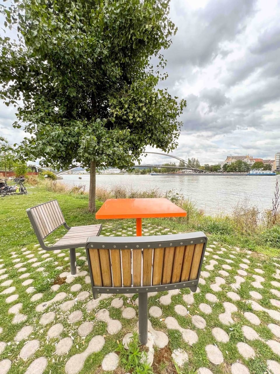 Relaxation area 1 minute from apartment 3 near Passerelle des Trois Pays 1