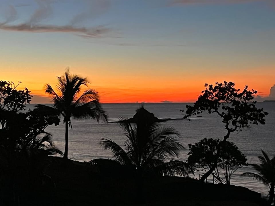Love sunsets. Our hill is the only place in our community to watch them.
