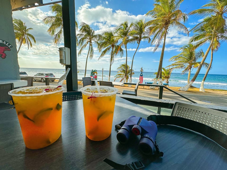 Beachside Refreshments: Sip tropical drinks with ocean views just steps from the shore!