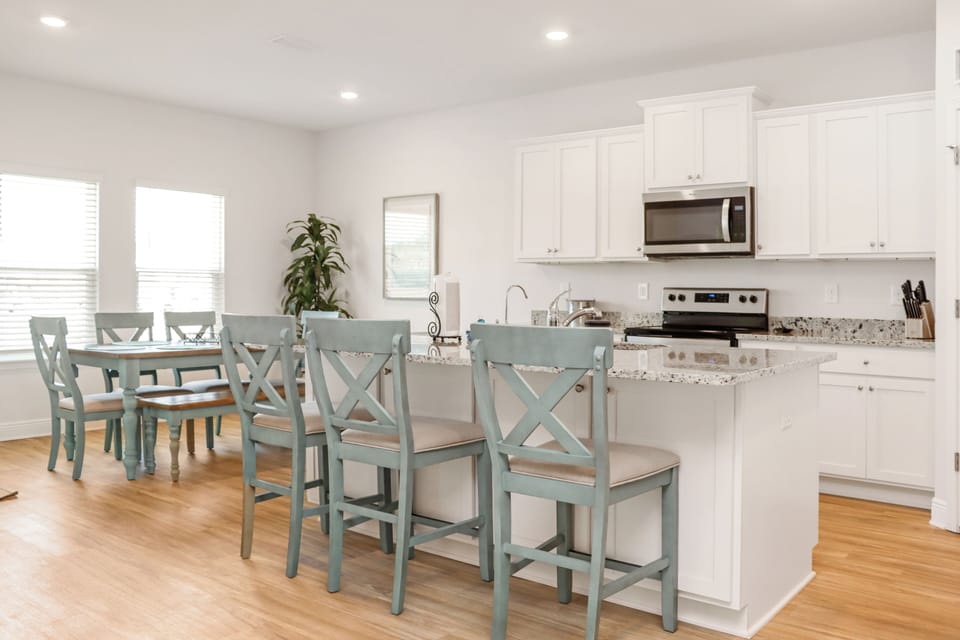 Kitchen Bar and Dining Area