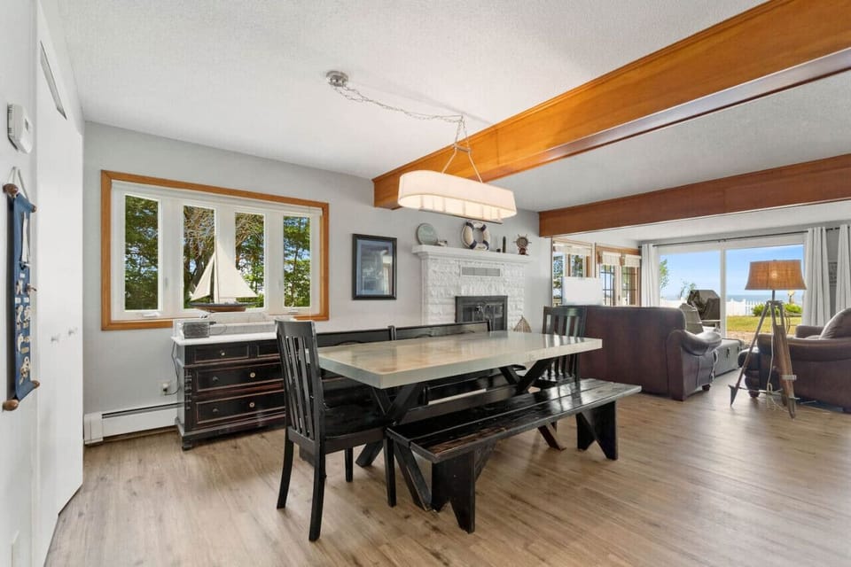 Awesome dining room table for a great meal!