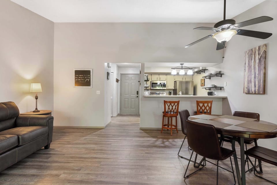 Condo, Multiple Beds, Balcony, Golf View (*New* Peek-A-Book Serenity Duo) | Dining