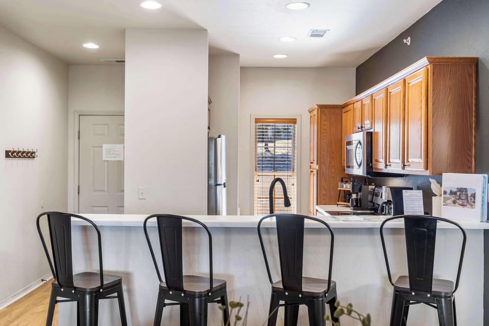 Condo, Multiple Beds, Balcony, Golf View (T Time Getaway) | Private kitchen | Coffee/tea maker, dining table
