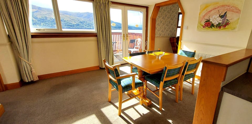 Lochside Lodge 02 Loch Rannoch Highland Club House in Scotland